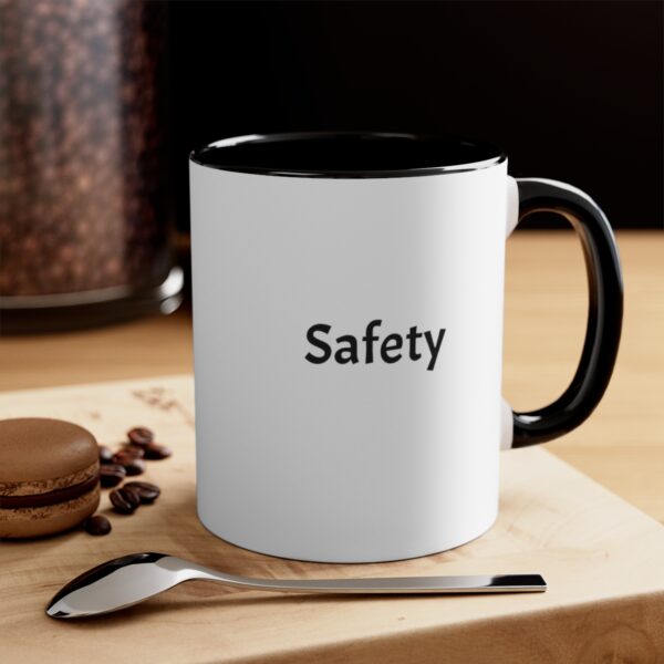 Safety  Accent Coffee Mug, 11oz - Image 8
